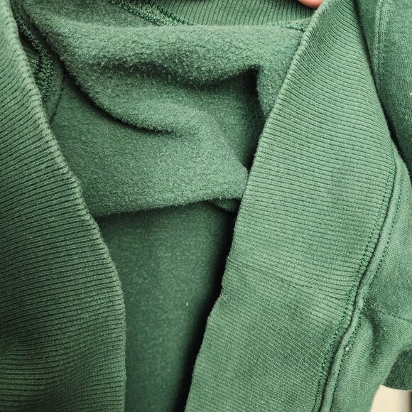 Jansport sz XL men Miami Hurricanes Green Pullover Sweatshirt Football fans - Picture 5 of 9